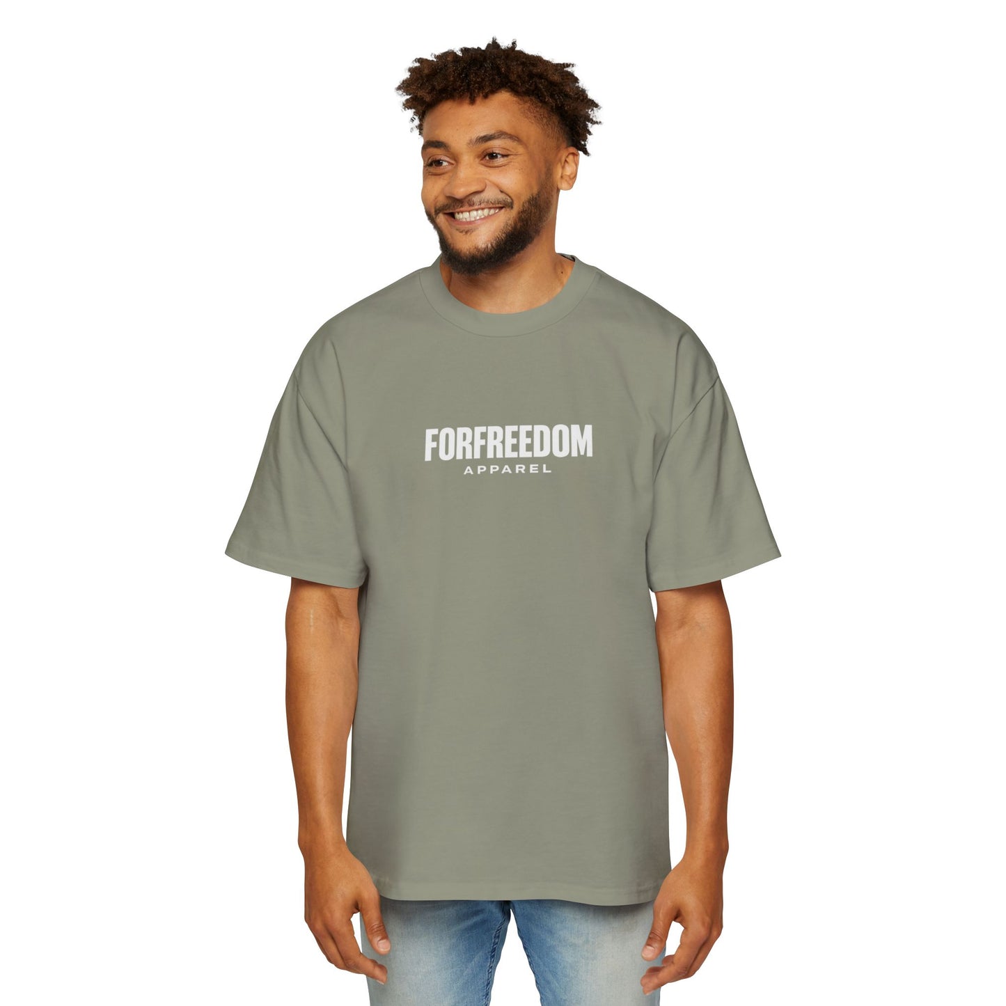 Classic ForFreedom Tee WHT Letters