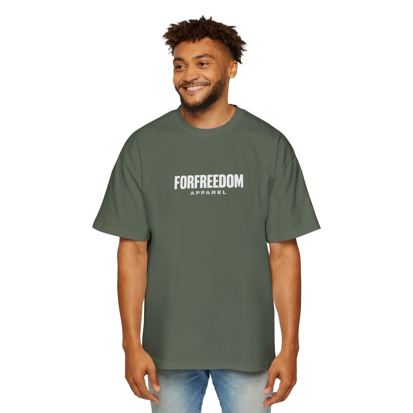 Classic ForFreedom Tee WHT Letters
