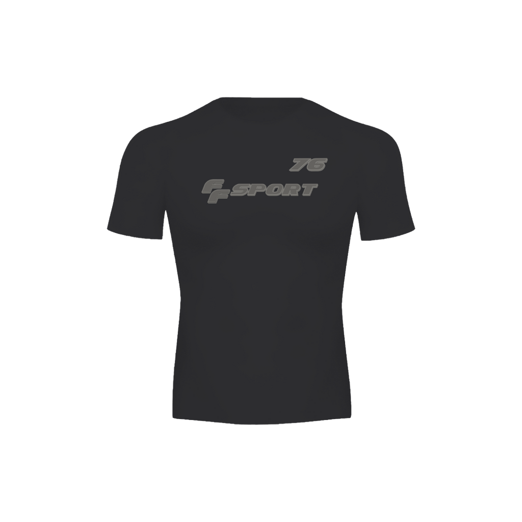 FF SPORT BLK RASHGUARD