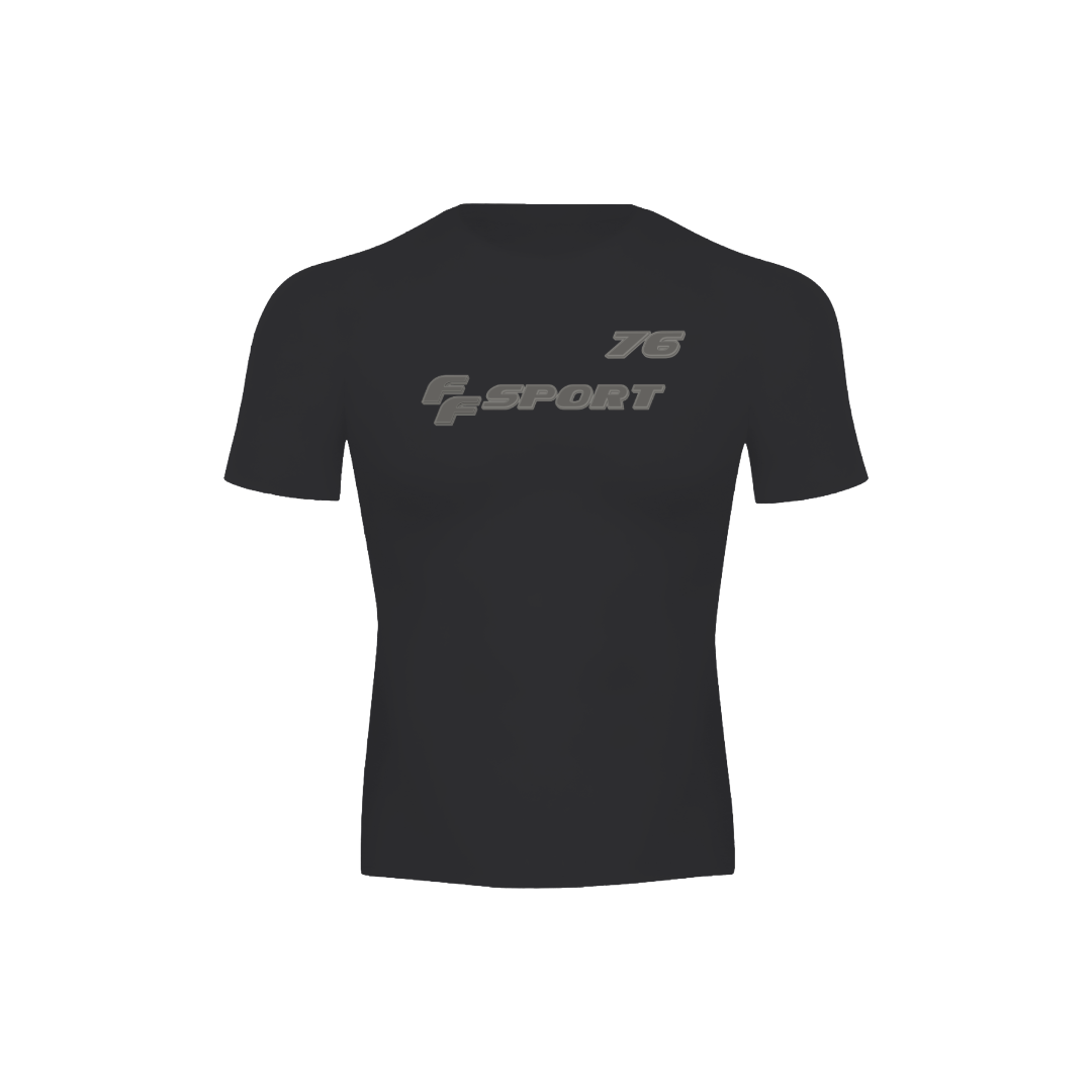 FF SPORT BLK RASHGUARD