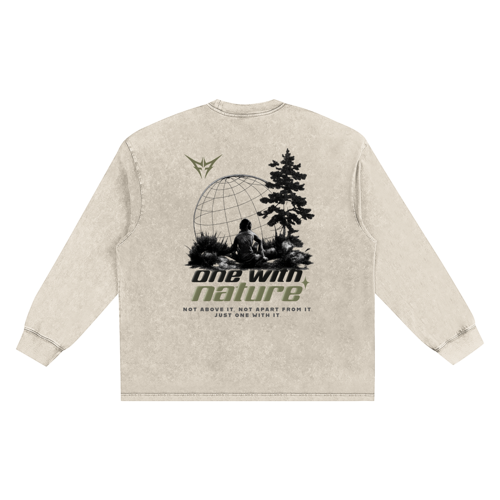 ONE WITH NATURE Long Sleeve T-Shirt