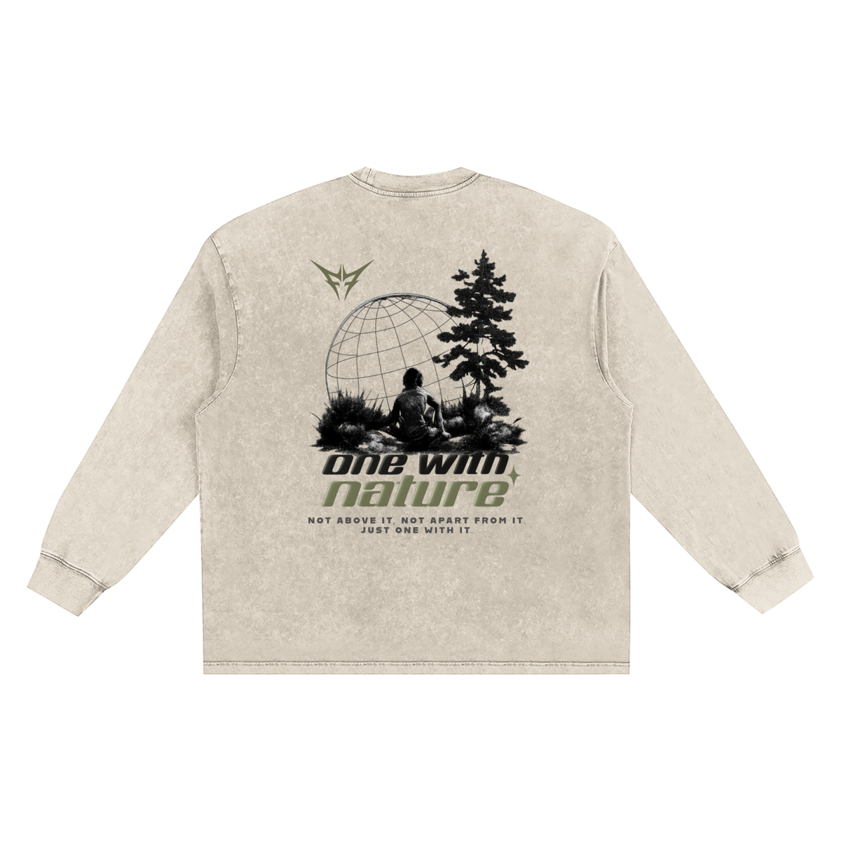 ONE WITH NATURE Long Sleeve T-Shirt